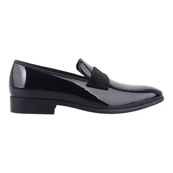 Alfani Men's Westfieldd Slip On Dress Loafers Black Size 11 - Picture 2 of 5